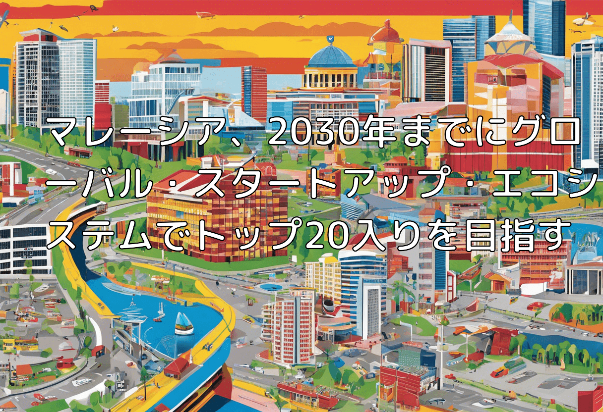 マレーシア、2030年までにグローバル・スタートアップ・エコシステムでトップ20入りを目指す
