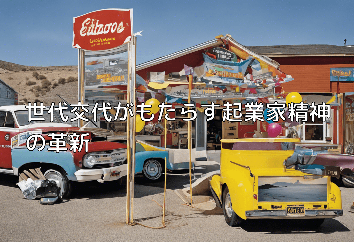 世代交代がもたらす起業家精神の革新