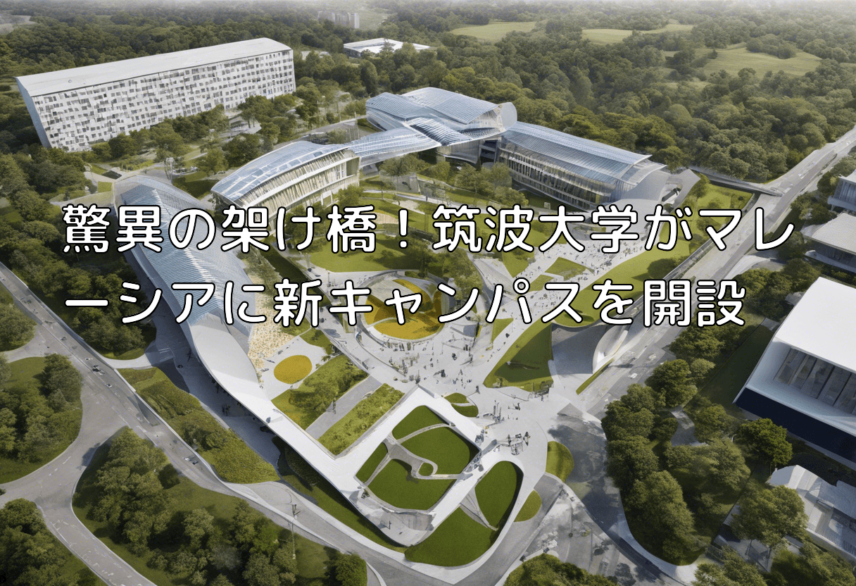 驚異の架け橋！筑波大学がマレーシアに新キャンパスを開設