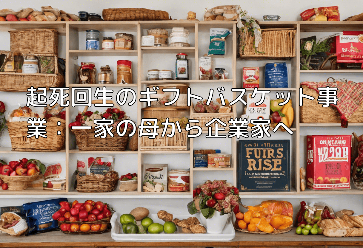 起死回生のギフトバスケット事業：一家の母から企業家へ