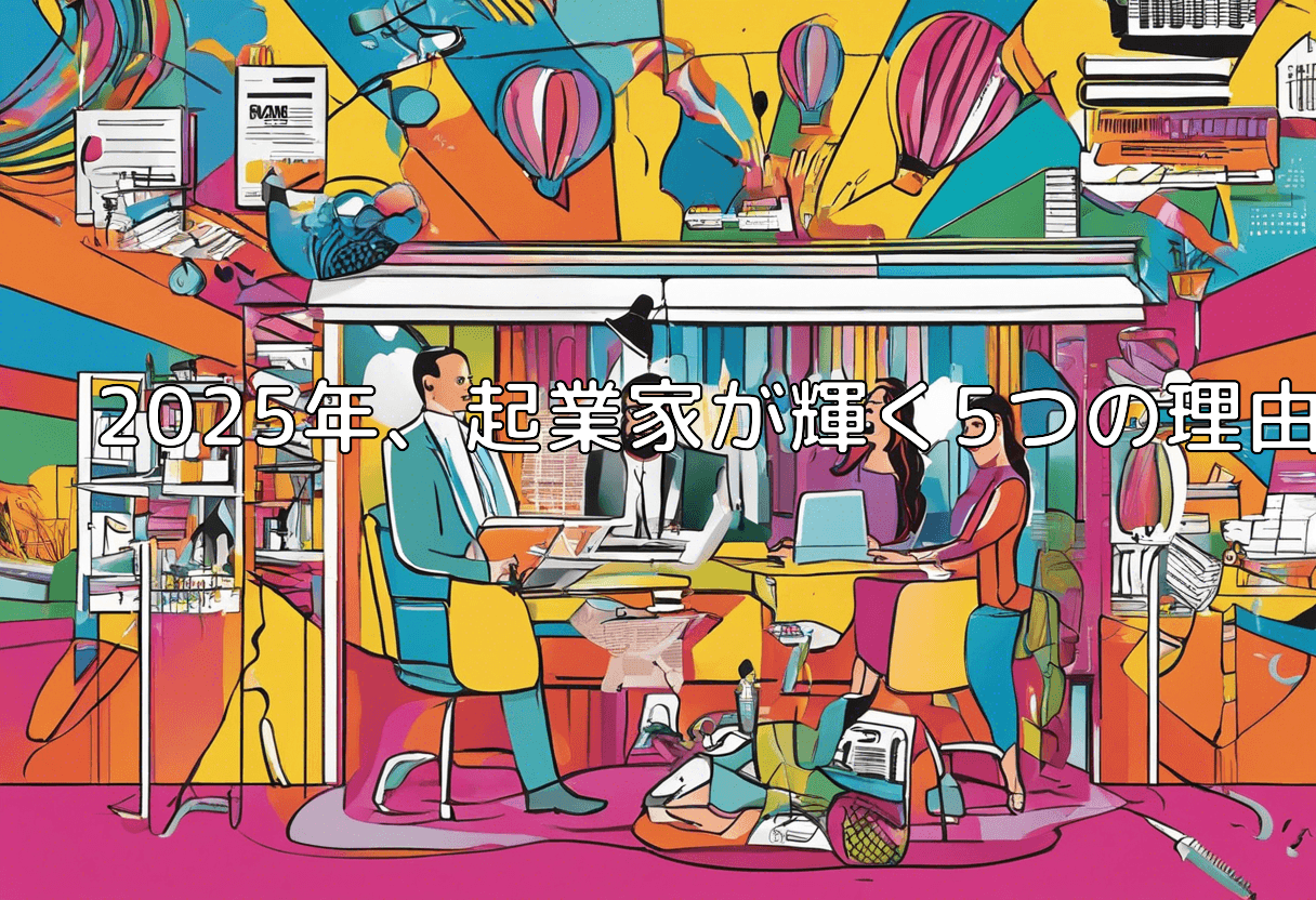 2025年、起業家が輝く5つの理由