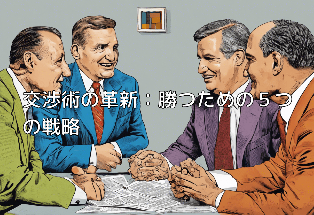 交渉術の革新：勝つための５つの戦略