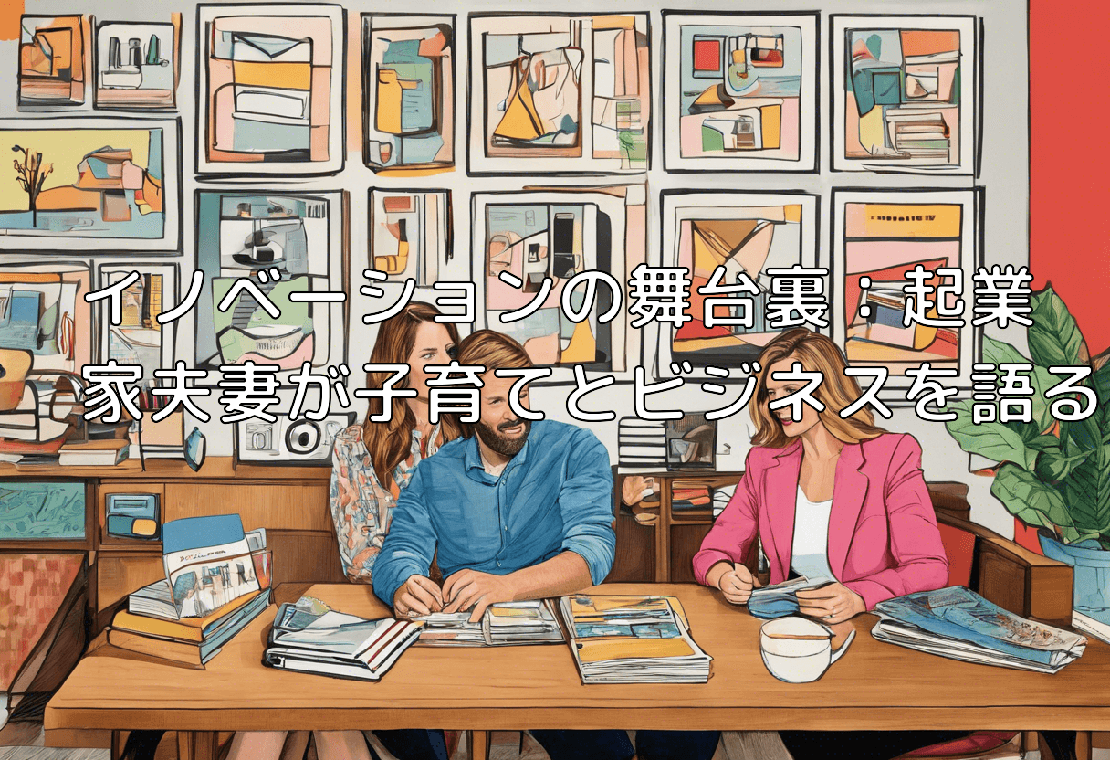 イノベーションの舞台裏：起業家夫妻が子育てとビジネスを語る
