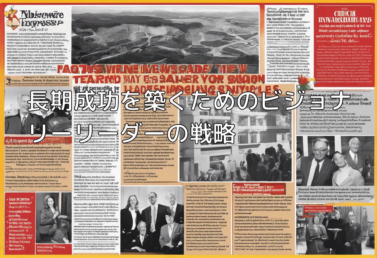長期成功を築くためのビジョナリーリーダーの戦略