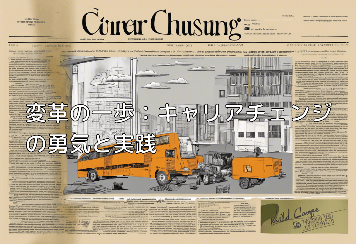 変革の一歩：キャリアチェンジの勇気と実践