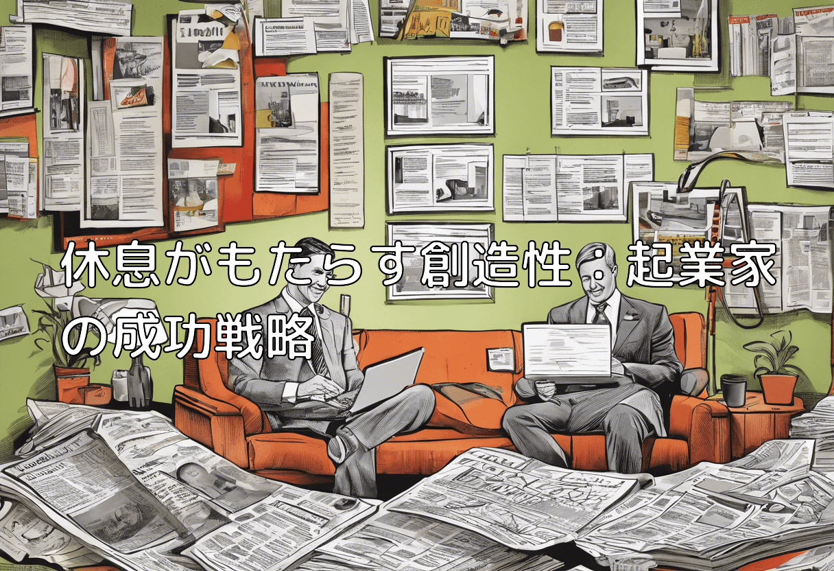 休息がもたらす創造性：起業家の成功戦略