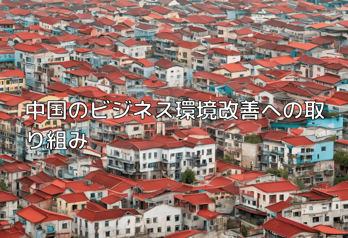中国のビジネス環境改善への取り組み