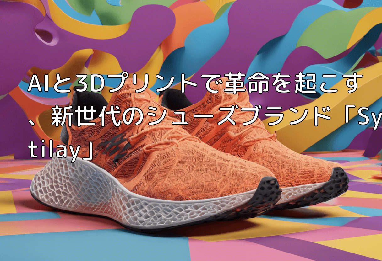 AIと3Dプリントで革命を起こす、新世代のシューズブランド「Syntilay」