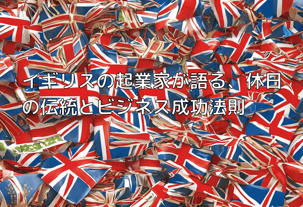 イギリスの起業家が語る、休日の伝統とビジネス成功法則