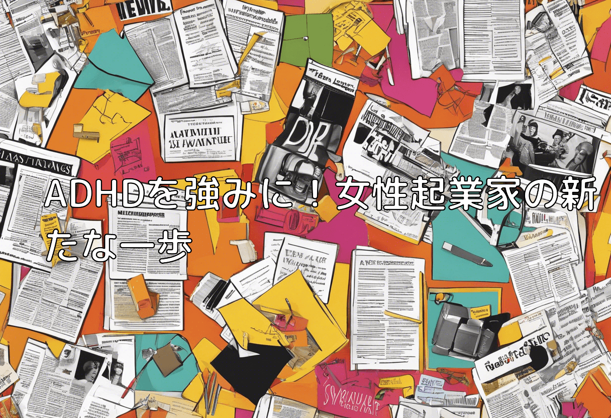 ADHDを強みに！女性起業家の新たな一歩