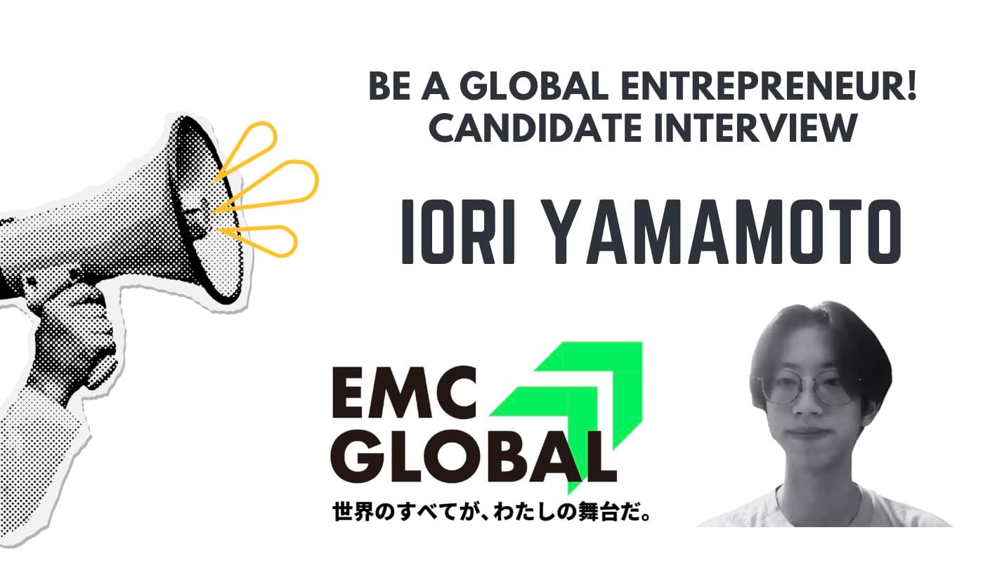 Candidate Interview　-Iori Yamamoto-