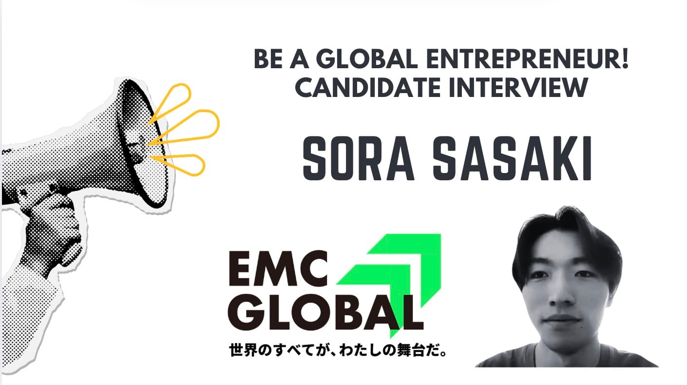 Candidate Interview　-Sora Sasaki-