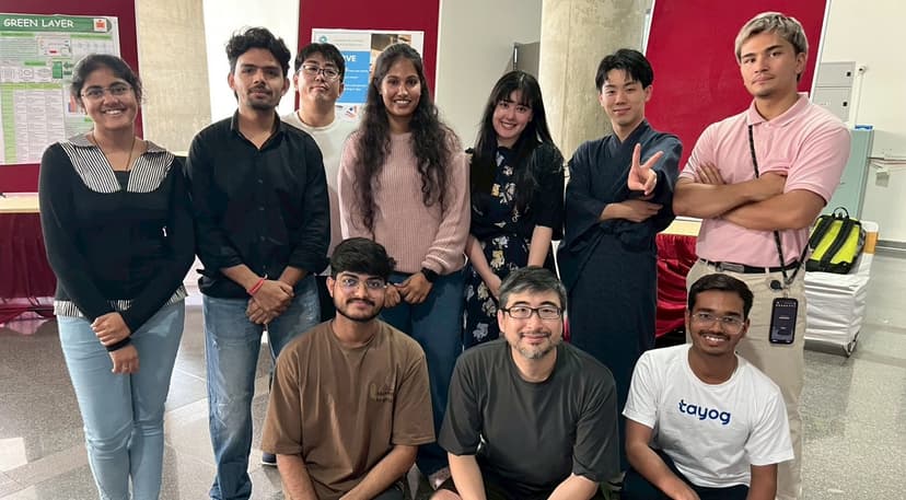 IIT Hyderabadでポスターセッションを実施!(Global Pitch Tour 2025 インドツアー vol.1)