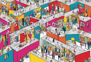 ほろ苦いスタートから始まったトップ企業家イベント