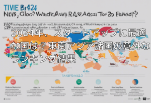 2024年、スタートアップに最適な国は？東南アジア諸国の意外なランキング結果