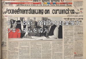 デリー政府、革新的な起業家カリキュラムを導入