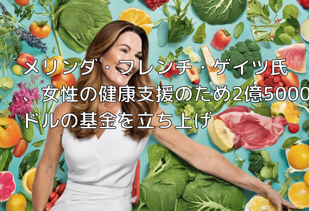 メリンダ・フレンチ・ゲイツ氏、女性の健康支援のため2億5000万ドルの基金を立ち上げ | EMC GLOBAL