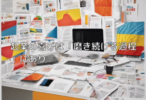 起業の喜びは「磨き続ける過程」にあり